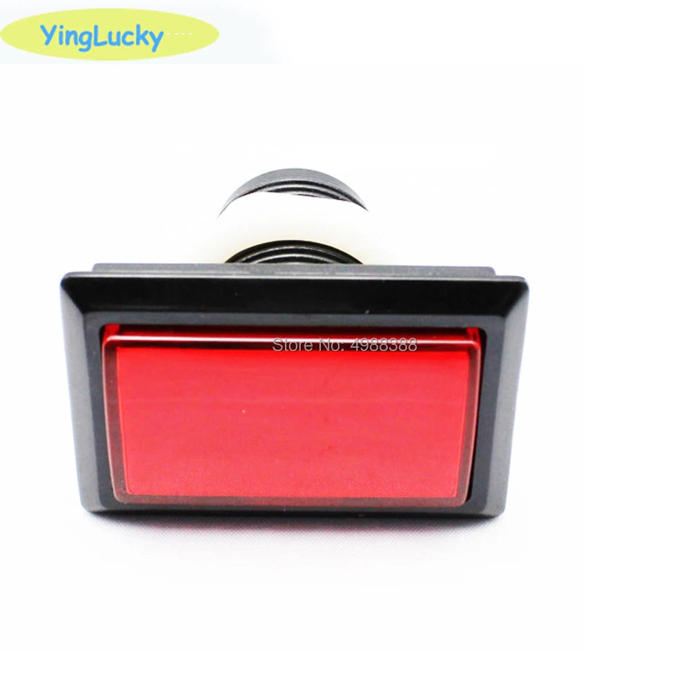 Bouton poussoir d’arcade LED rectangulaire 50x33mm
