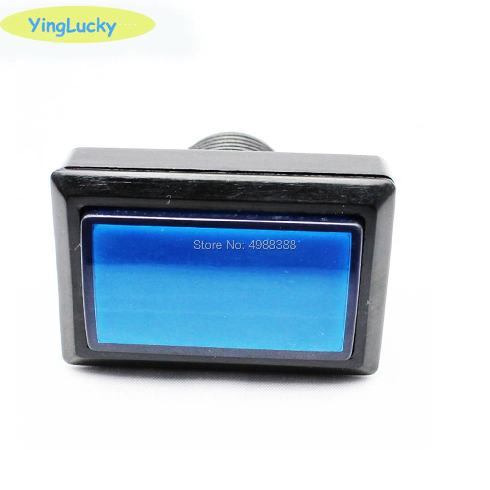 Bouton poussoir d’arcade LED rectangulaire 50x33mm
