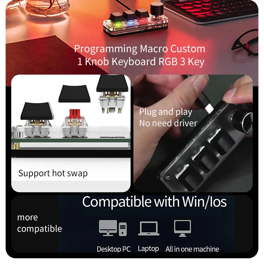 Mini Clavier Macro RGB
