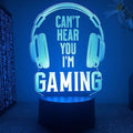 Lampe LED Gamer Game Over