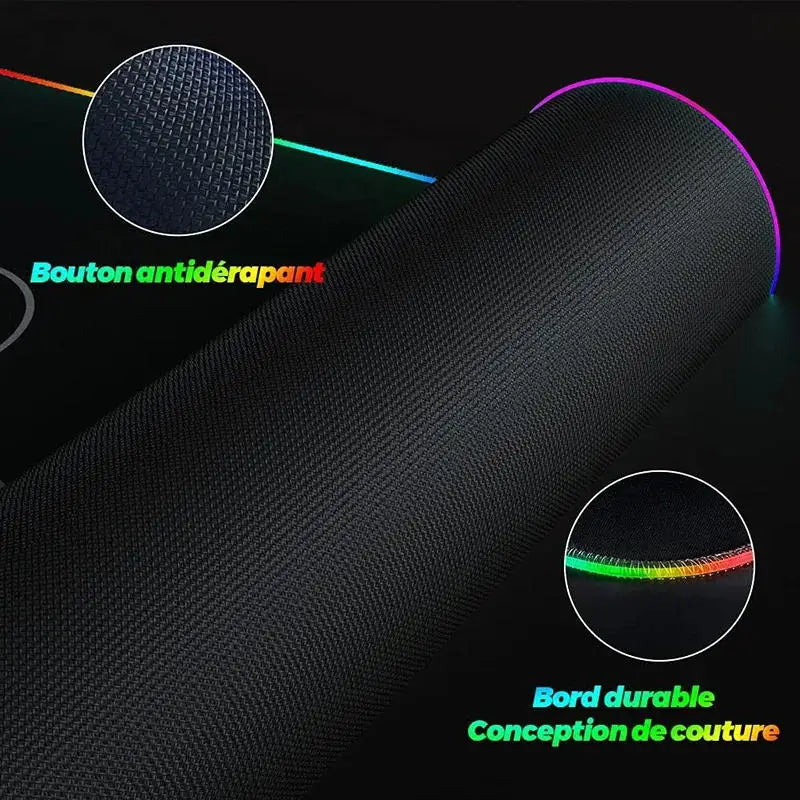 Tapis Souris Gamer RGB XXL
