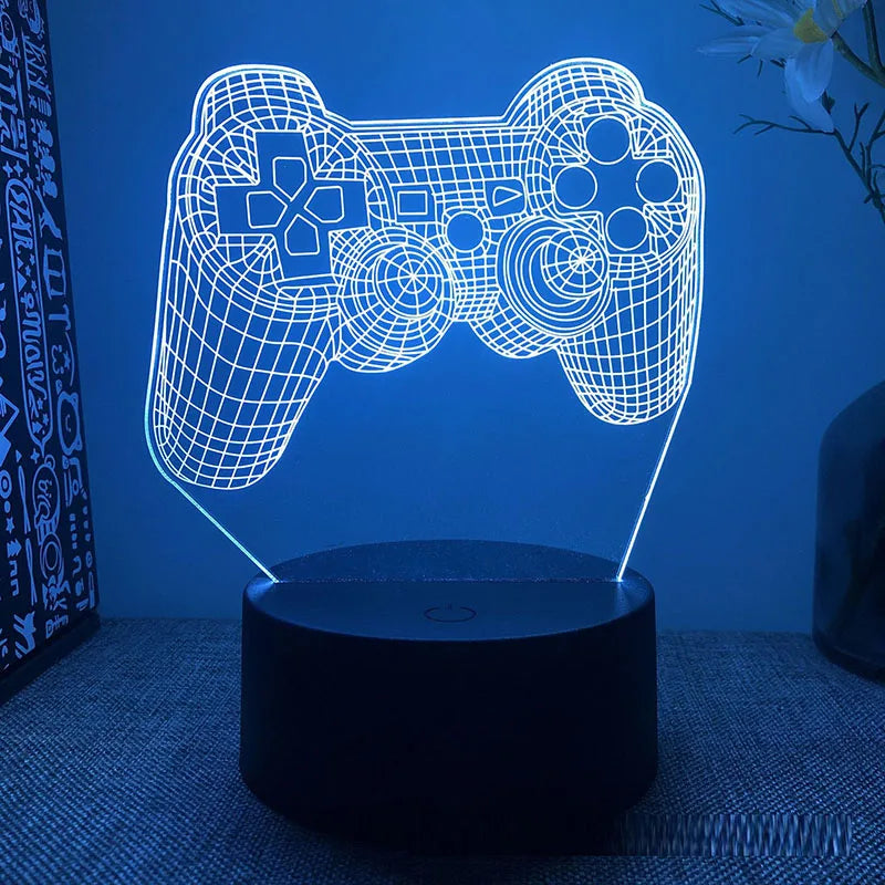 Lampe LED Gamer Game Over