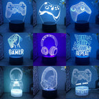 Lampe LED Gamer Game Over