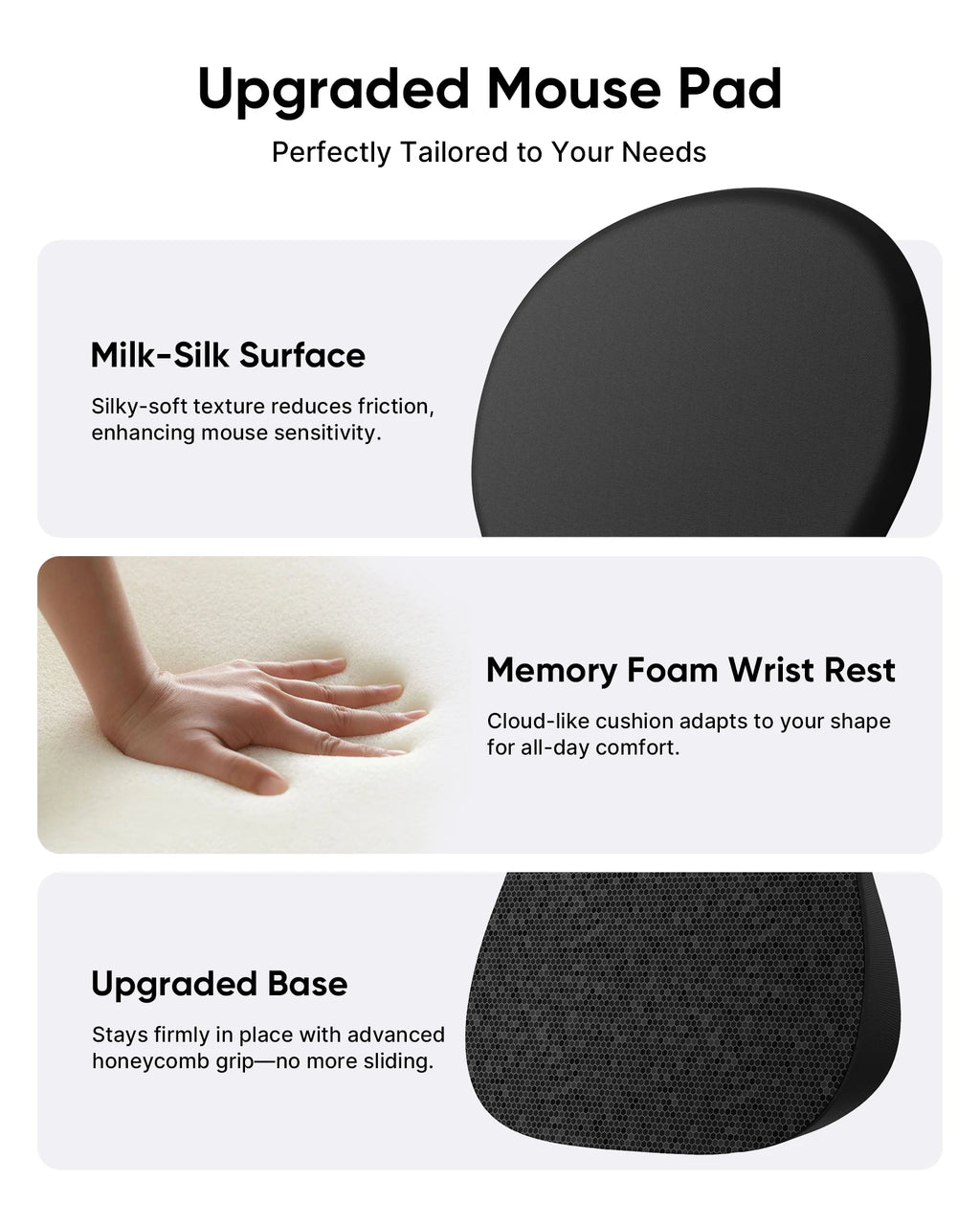 Tapis Souris Ergonomique Repose-Poignet