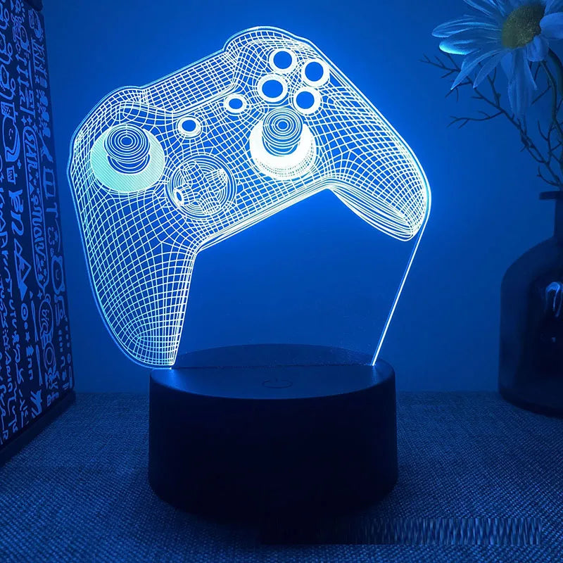 Lampe LED Gamer Game Over