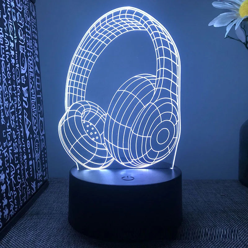 Lampe LED Gamer Game Over