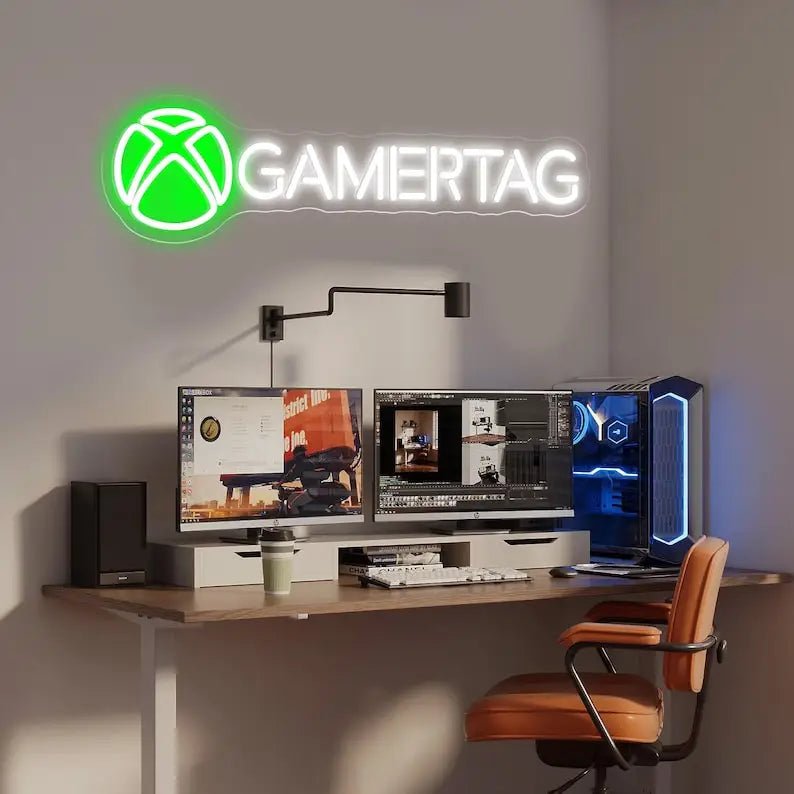 Enseigne Néon Gamer Personnalisée